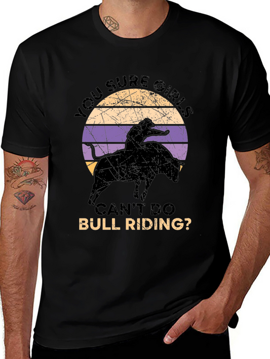 Girls Can Do Bull Riding T-Shirt