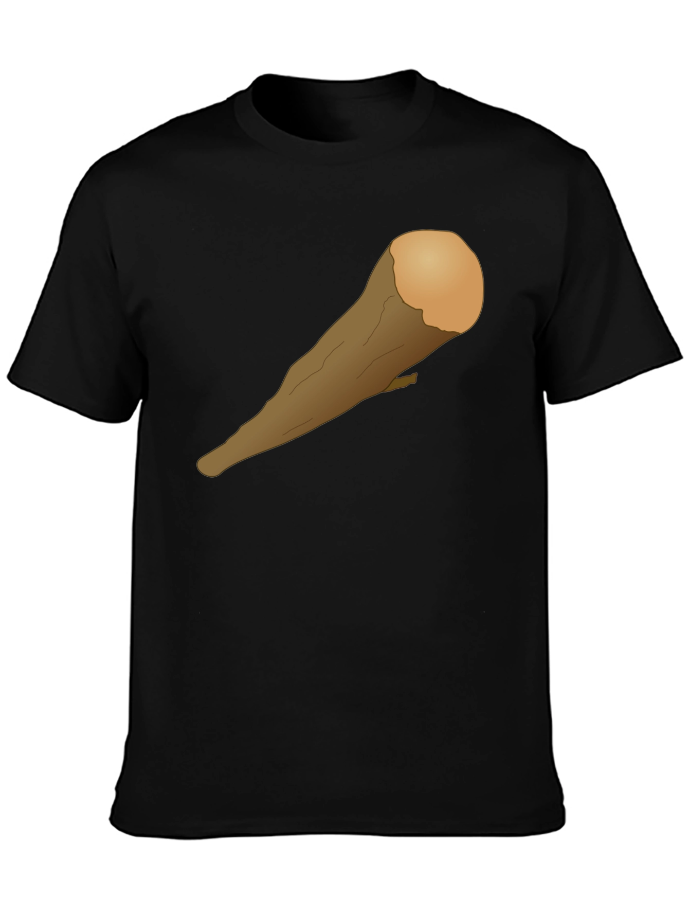 Caveman Club Graphic T-Shirt - Black