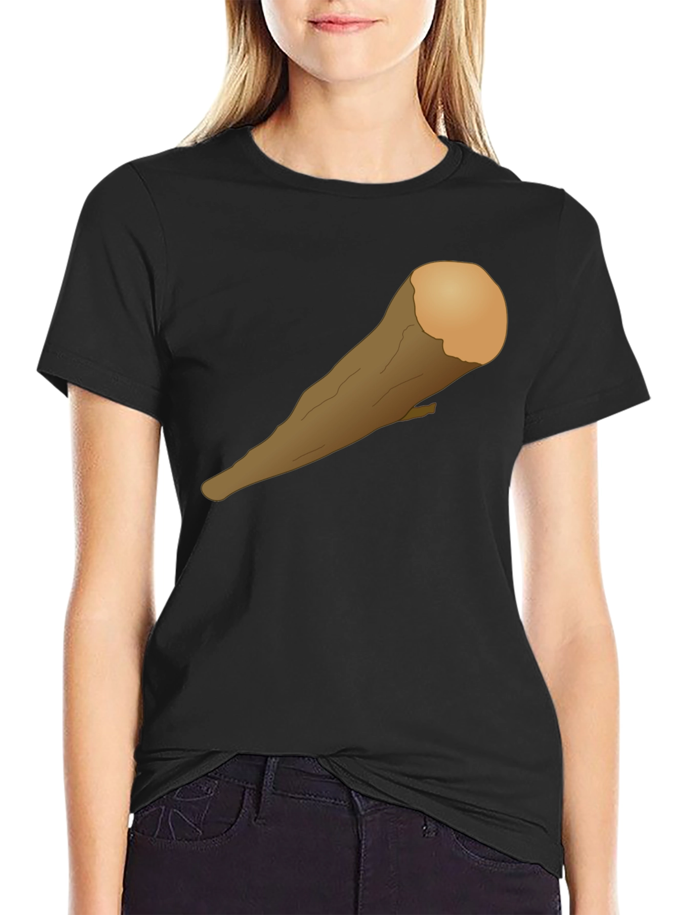 Caveman Club Graphic T-Shirt - Black