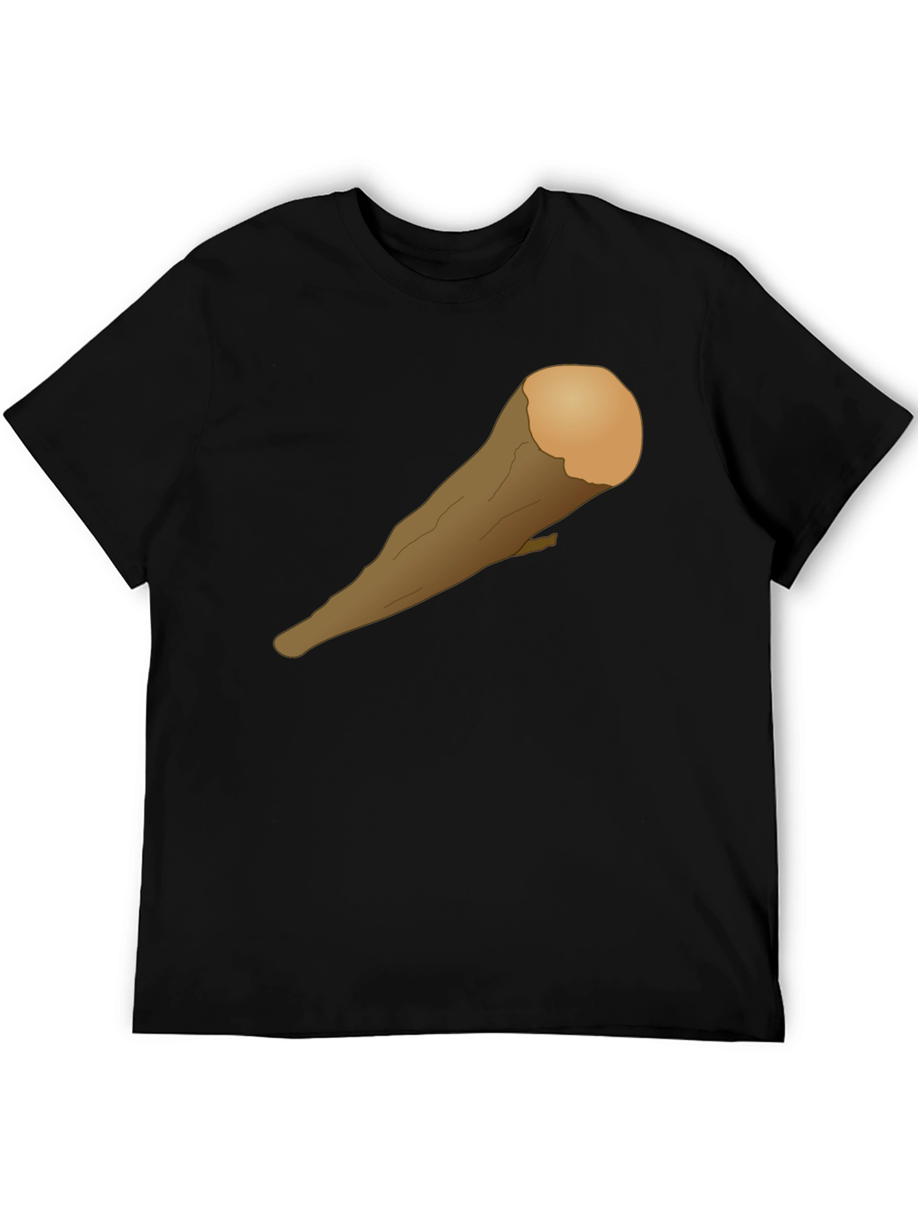 Caveman Club Graphic T-Shirt - Black