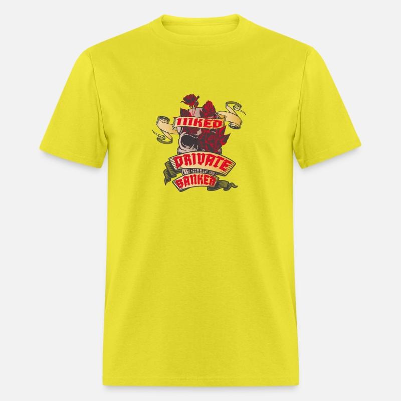 Private Banker Inked Skull Red Roses Tattoo