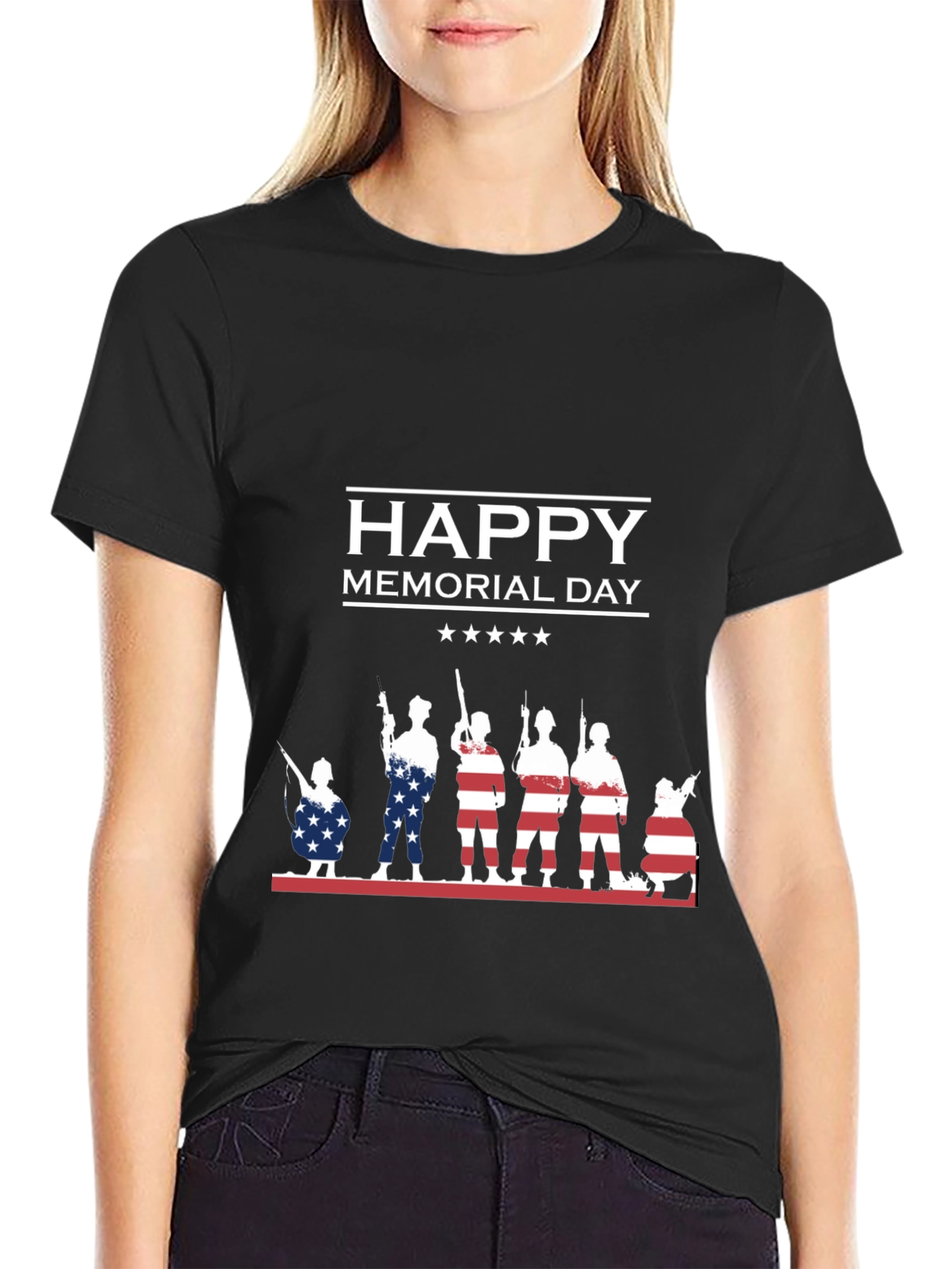Happy Memorial Day Graphic T-Shirt