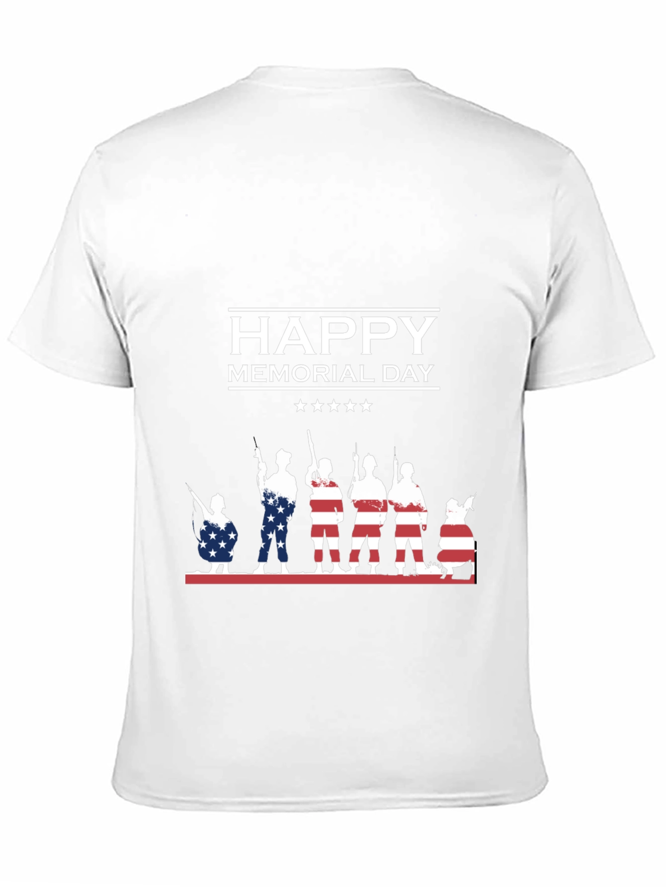 Happy Memorial Day Graphic T-Shirt