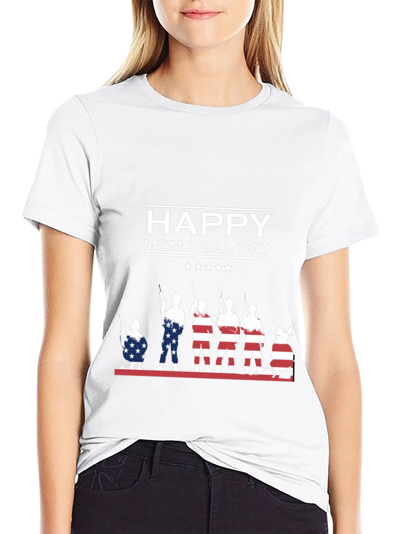 Happy Memorial Day Graphic T-Shirt