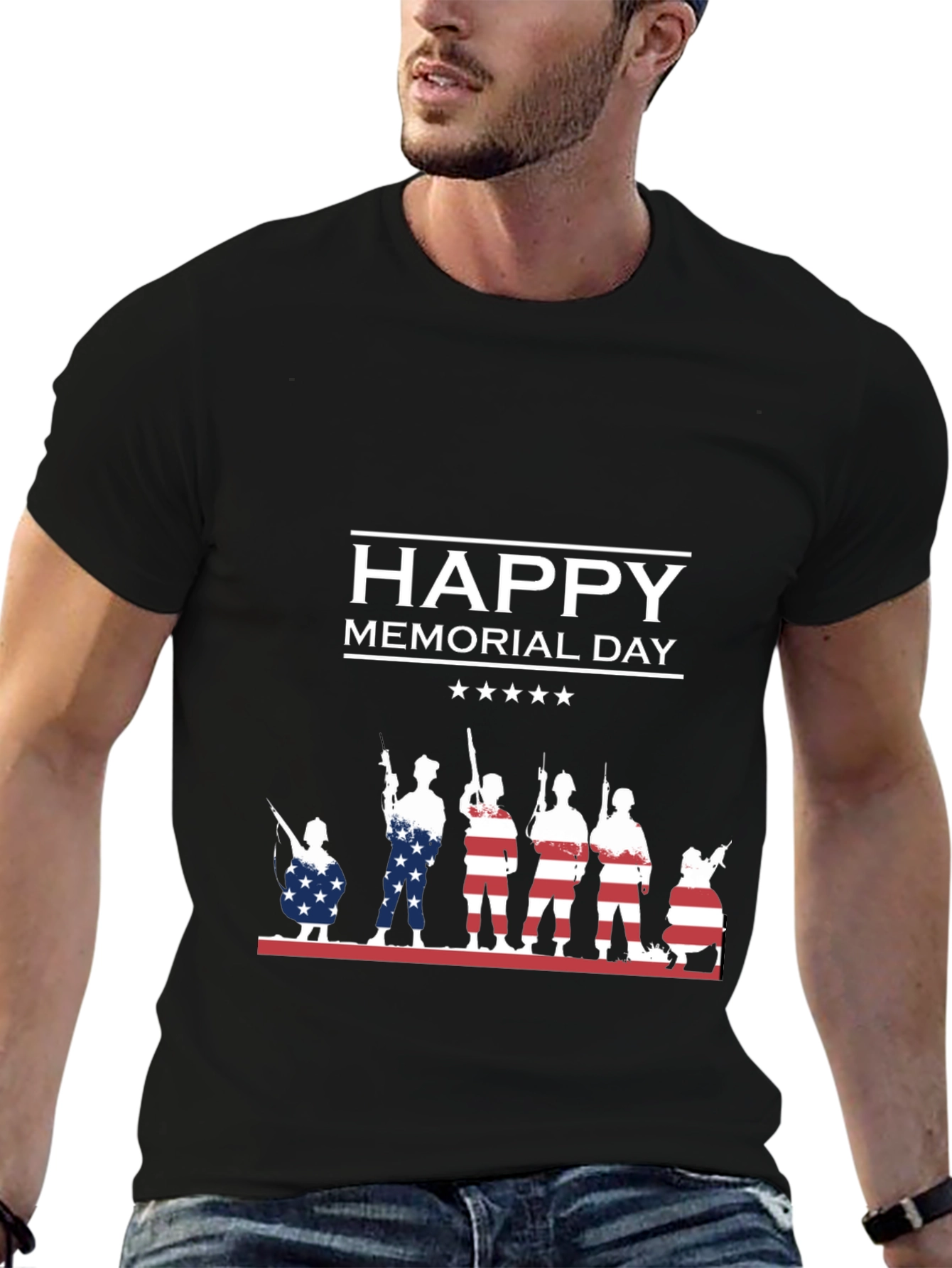 Happy Memorial Day Graphic T-Shirt