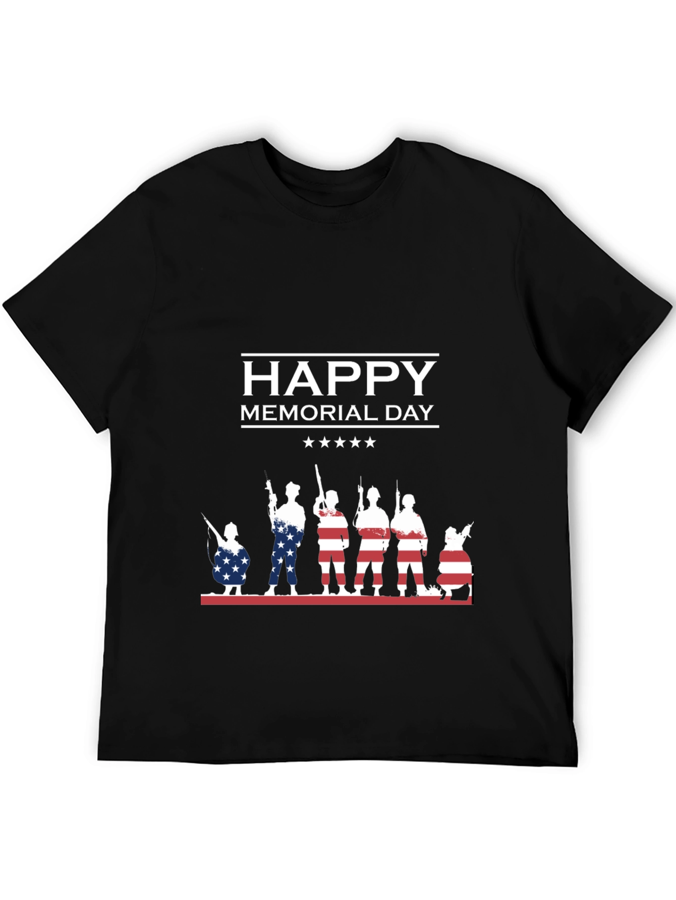 Happy Memorial Day Graphic T-Shirt