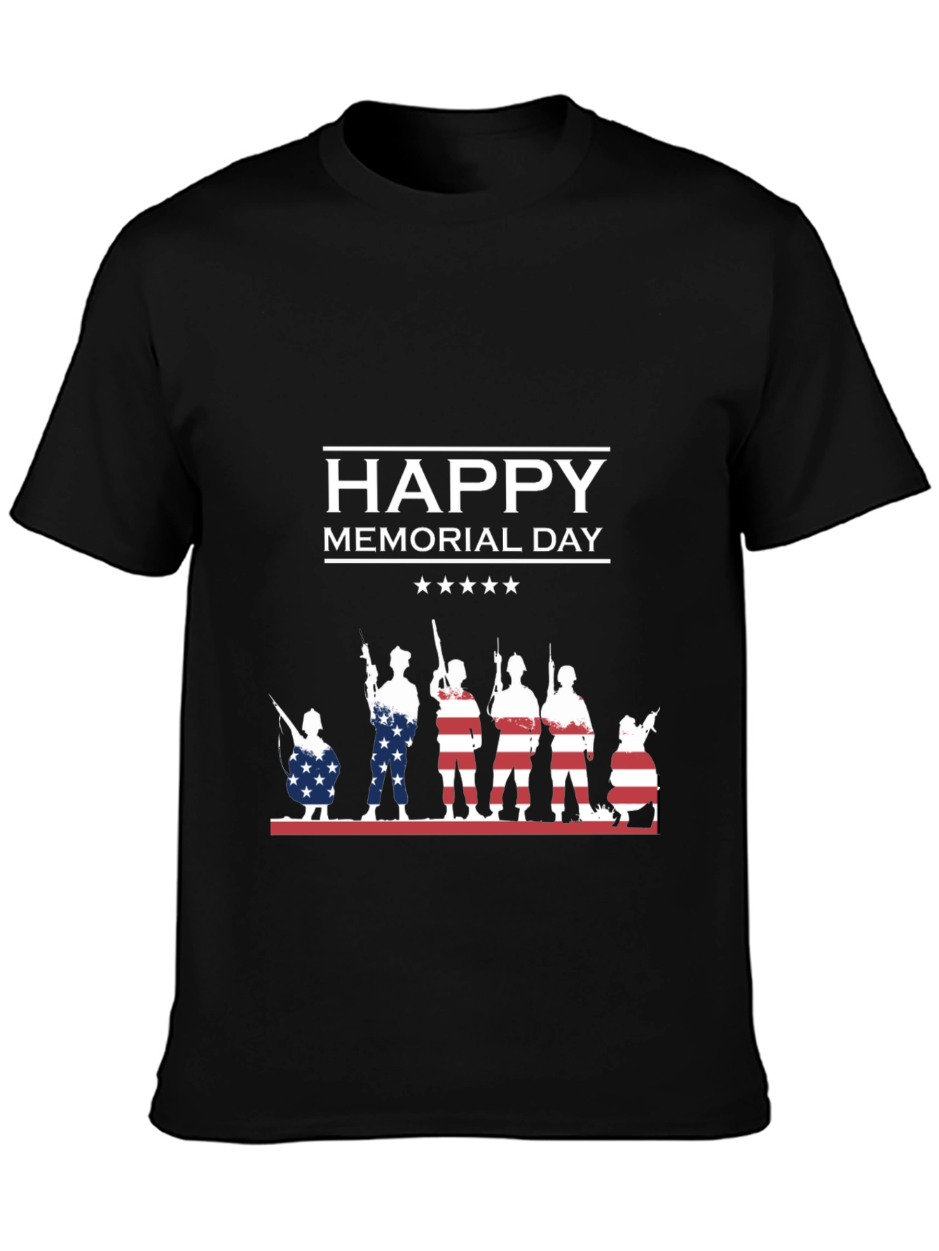 Happy Memorial Day Graphic T-Shirt
