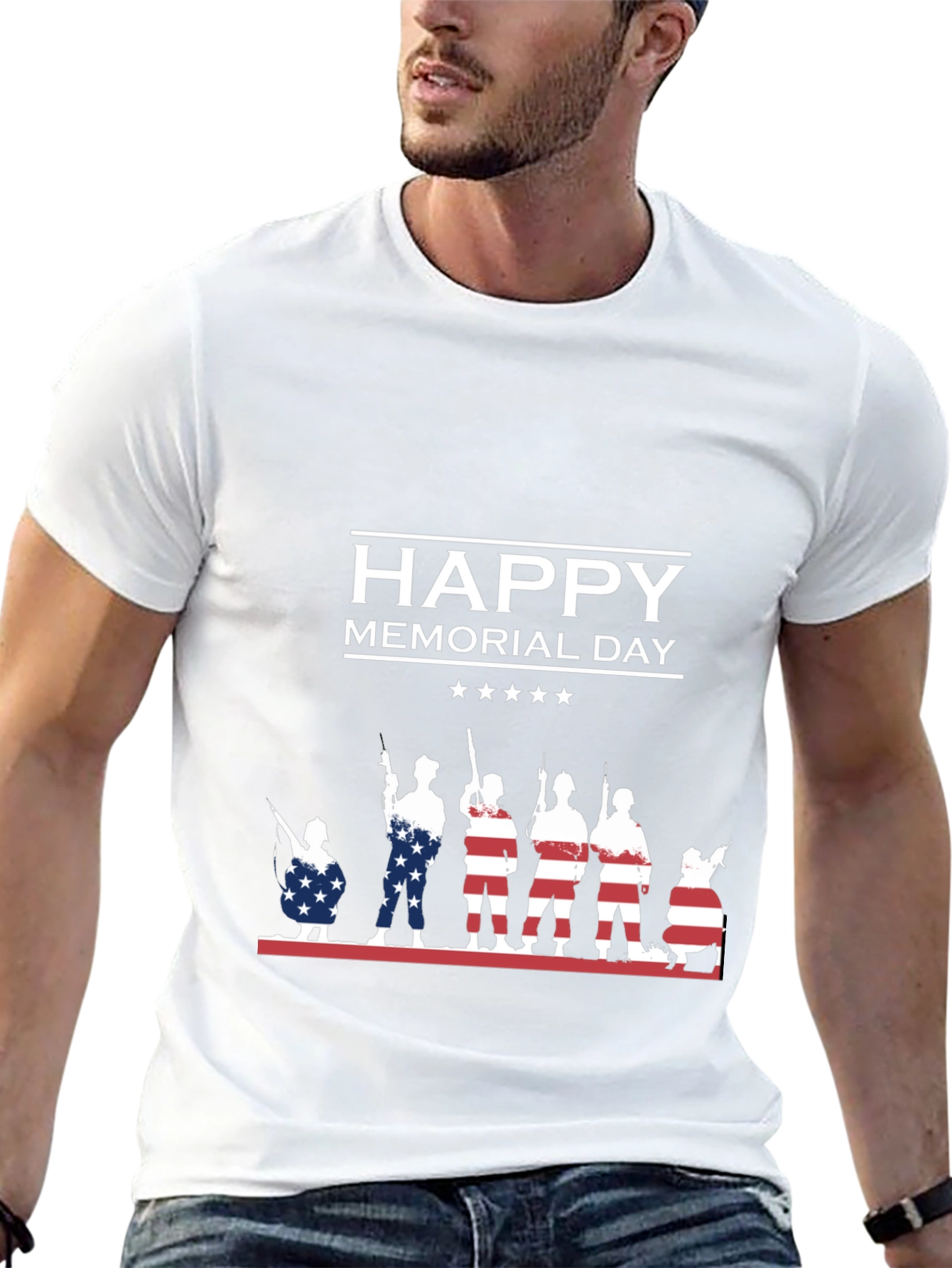 Happy Memorial Day Graphic T-Shirt