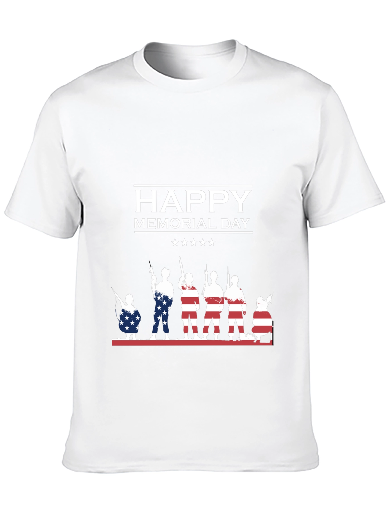 Happy Memorial Day Graphic T-Shirt