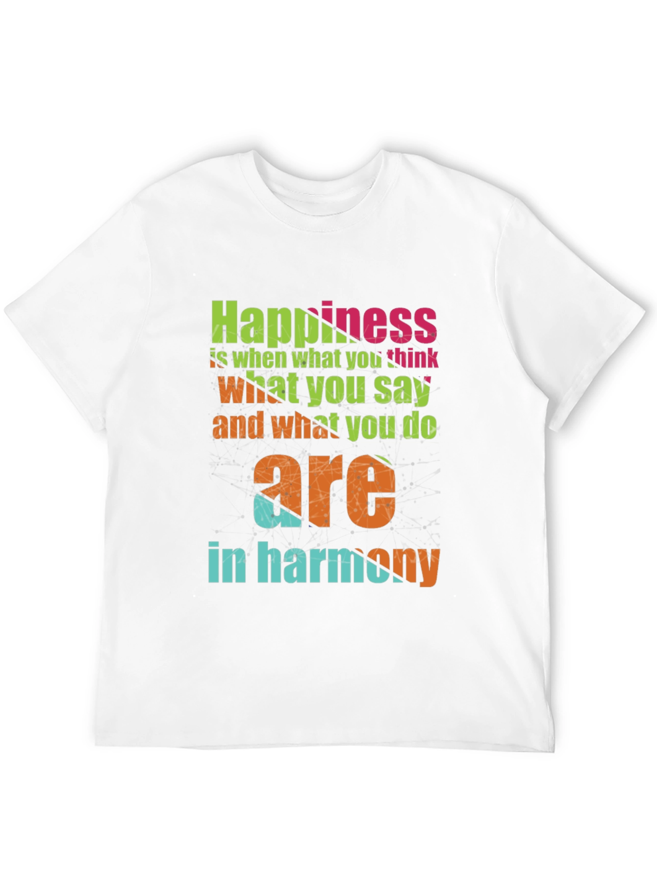 Happiness Harmony Graphic T-Shirt