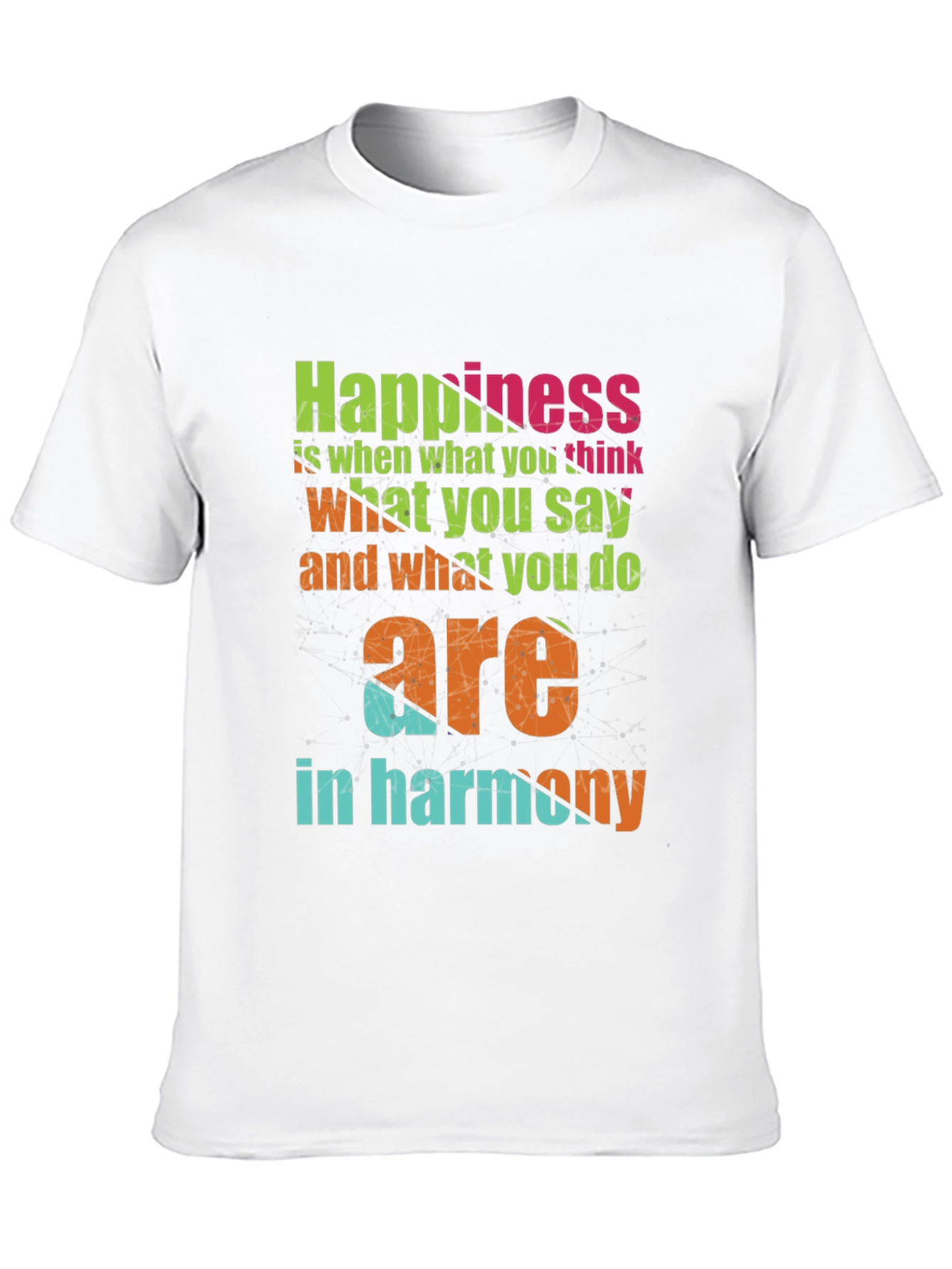 Happiness Harmony Graphic T-Shirt