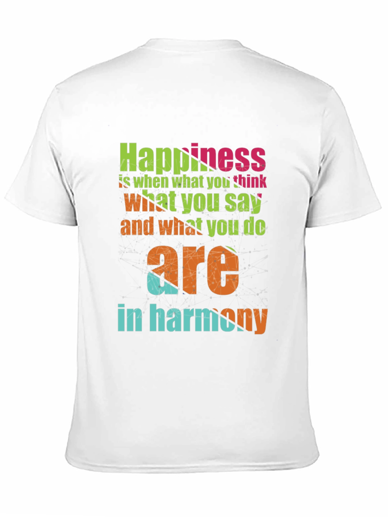 Happiness Harmony Graphic T-Shirt