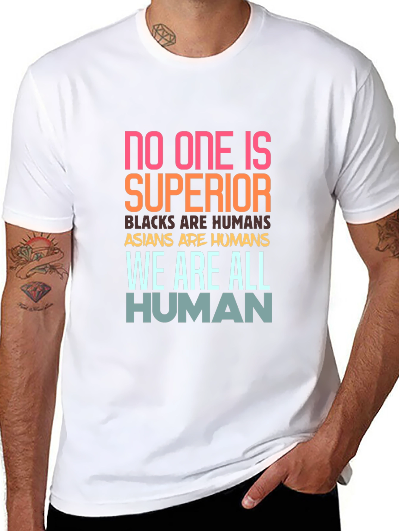 Equality T-Shirt: No One Is Superior