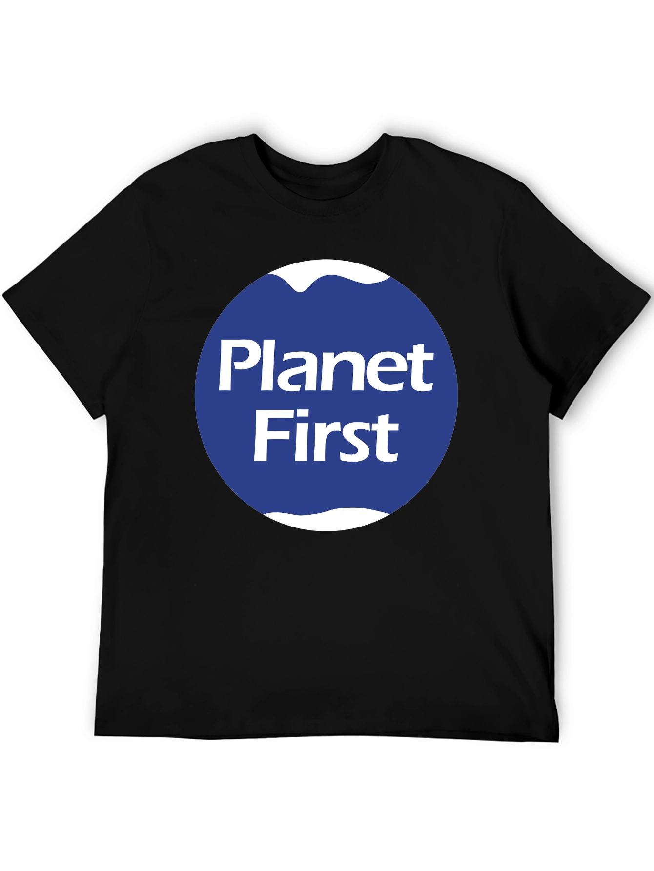 Planet First Graphic Tee - Black