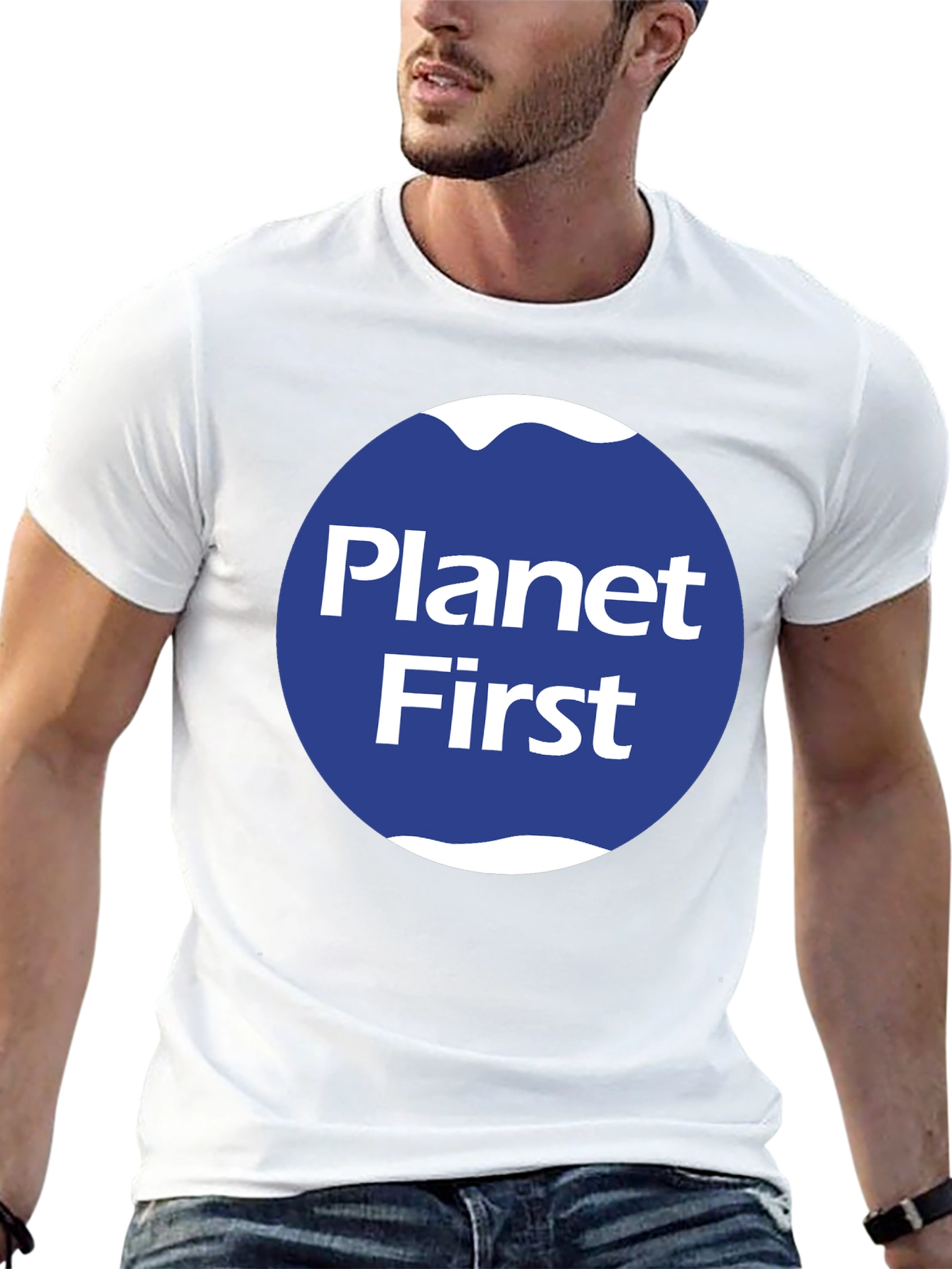 Planet First Graphic Tee - Black