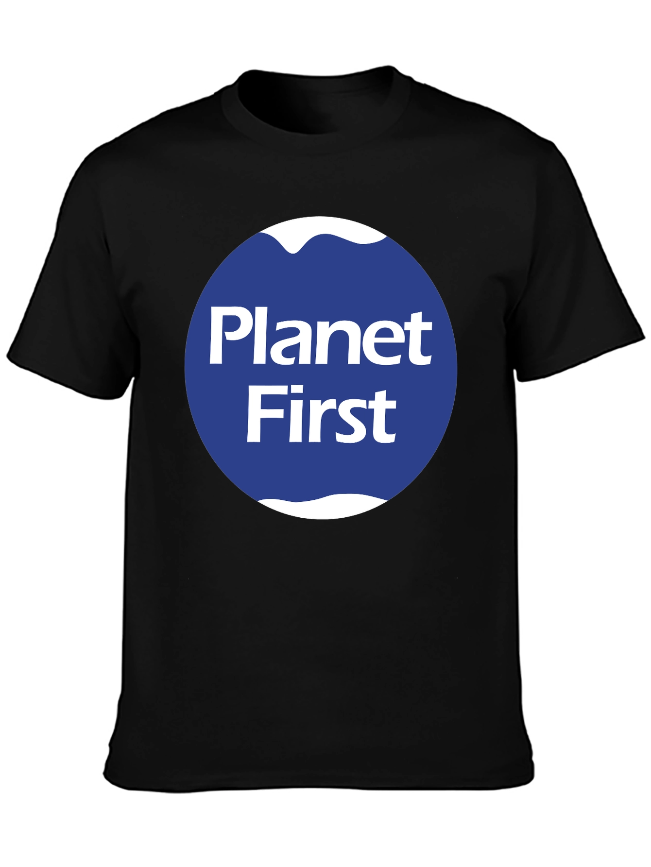Planet First Graphic Tee - Black