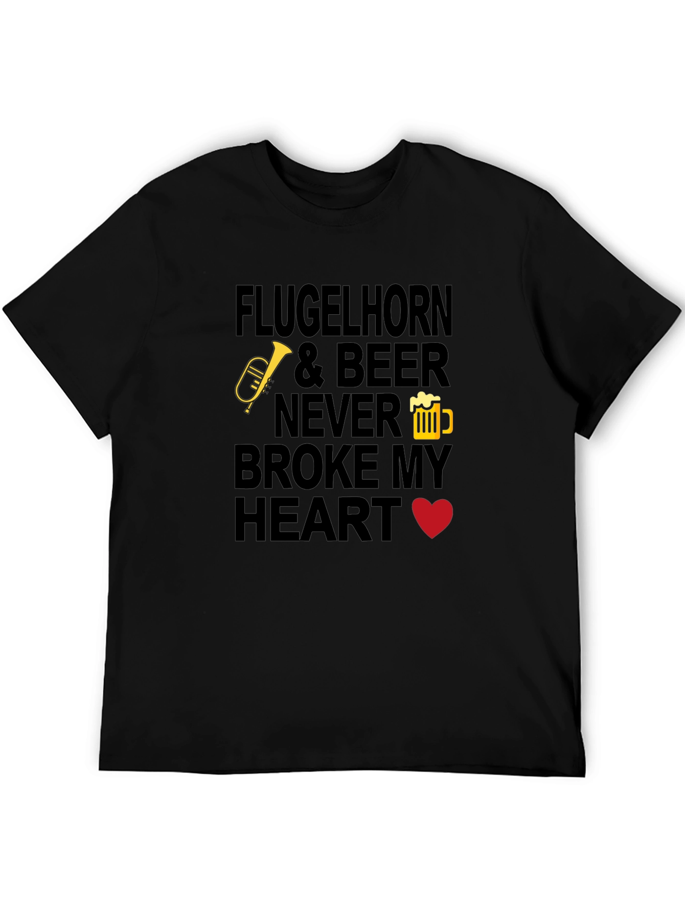 Flugelhorn & Beer Graphic Tee
