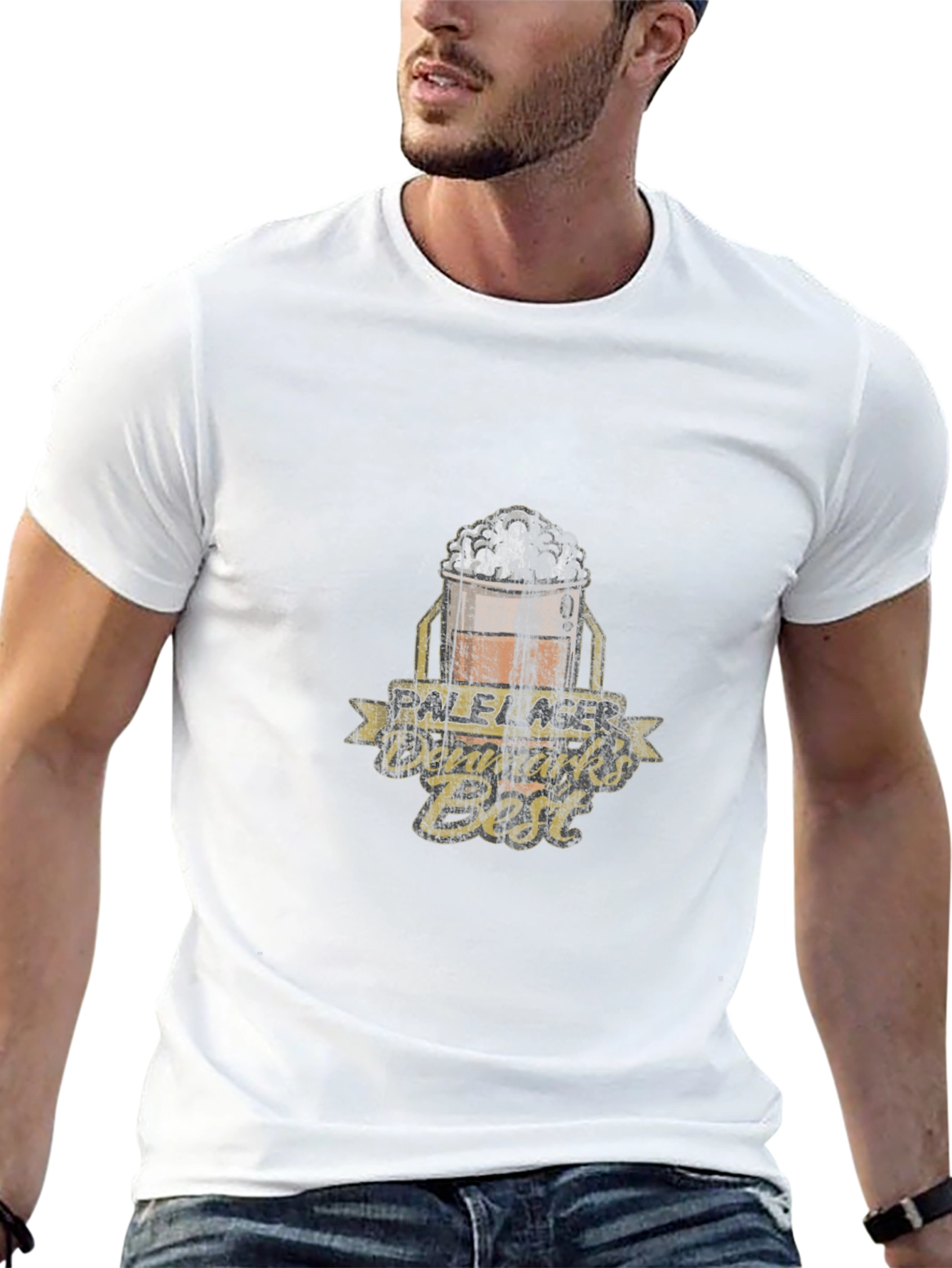 Denmarks Best Pale Lager T-Shirt - Black
