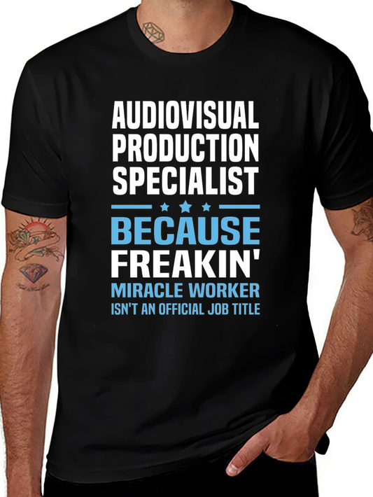 Audiovisual Production Specialist T-Shirt