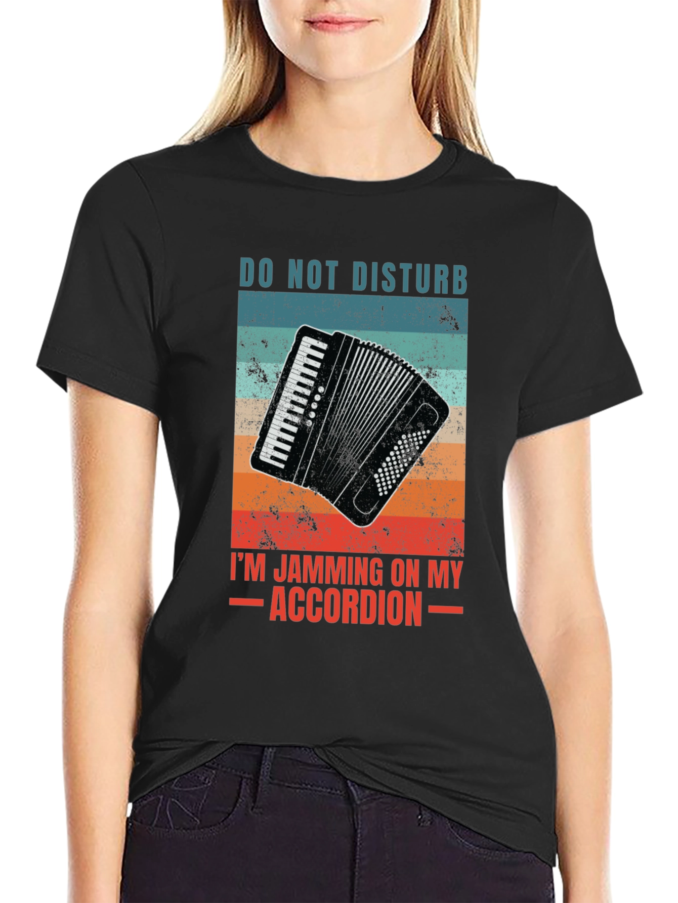 Do Not Disturb Accordion T-Shirt