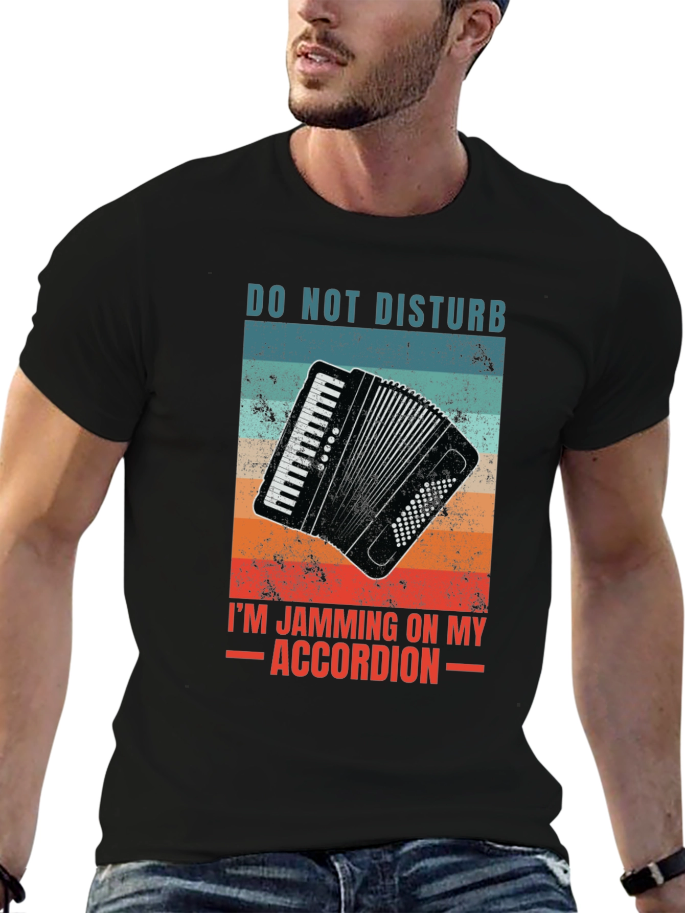 Do Not Disturb Accordion T-Shirt