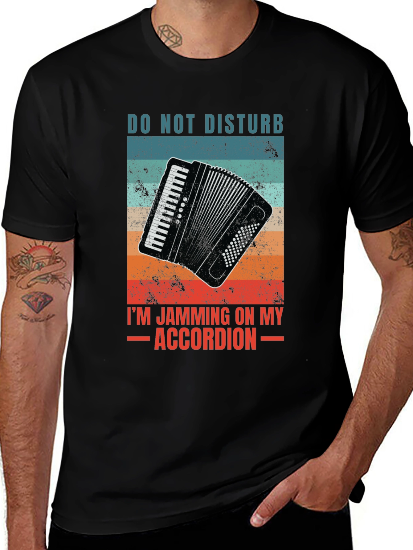 Do Not Disturb Accordion T-Shirt