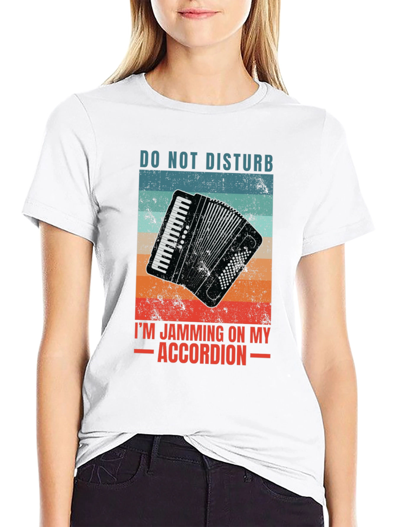 Do Not Disturb Accordion T-Shirt