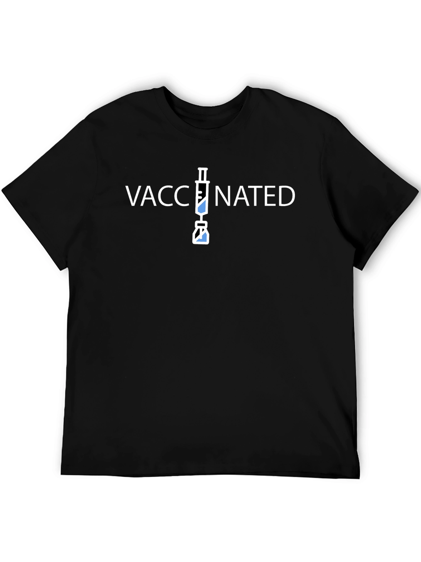 Vaccinated Graphic Tee - Modern Statement Shirt