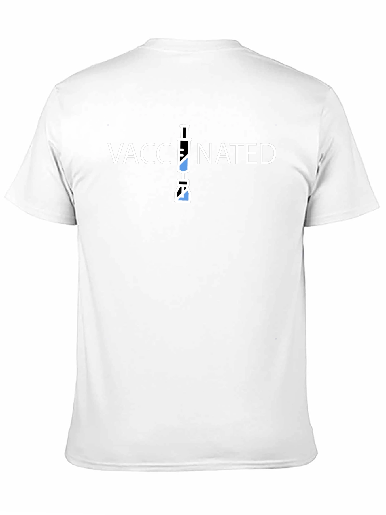 Vaccinated Graphic Tee - Modern Statement Shirt