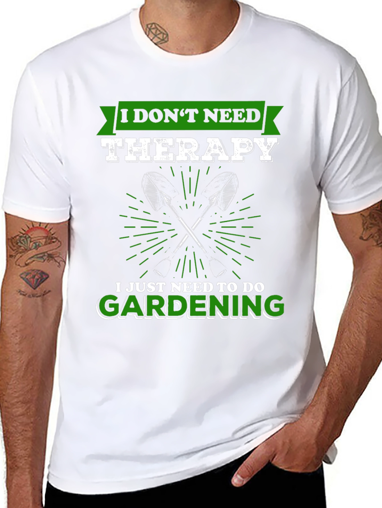 Gardening Therapy T-Shirt: I Dont Need Therapy