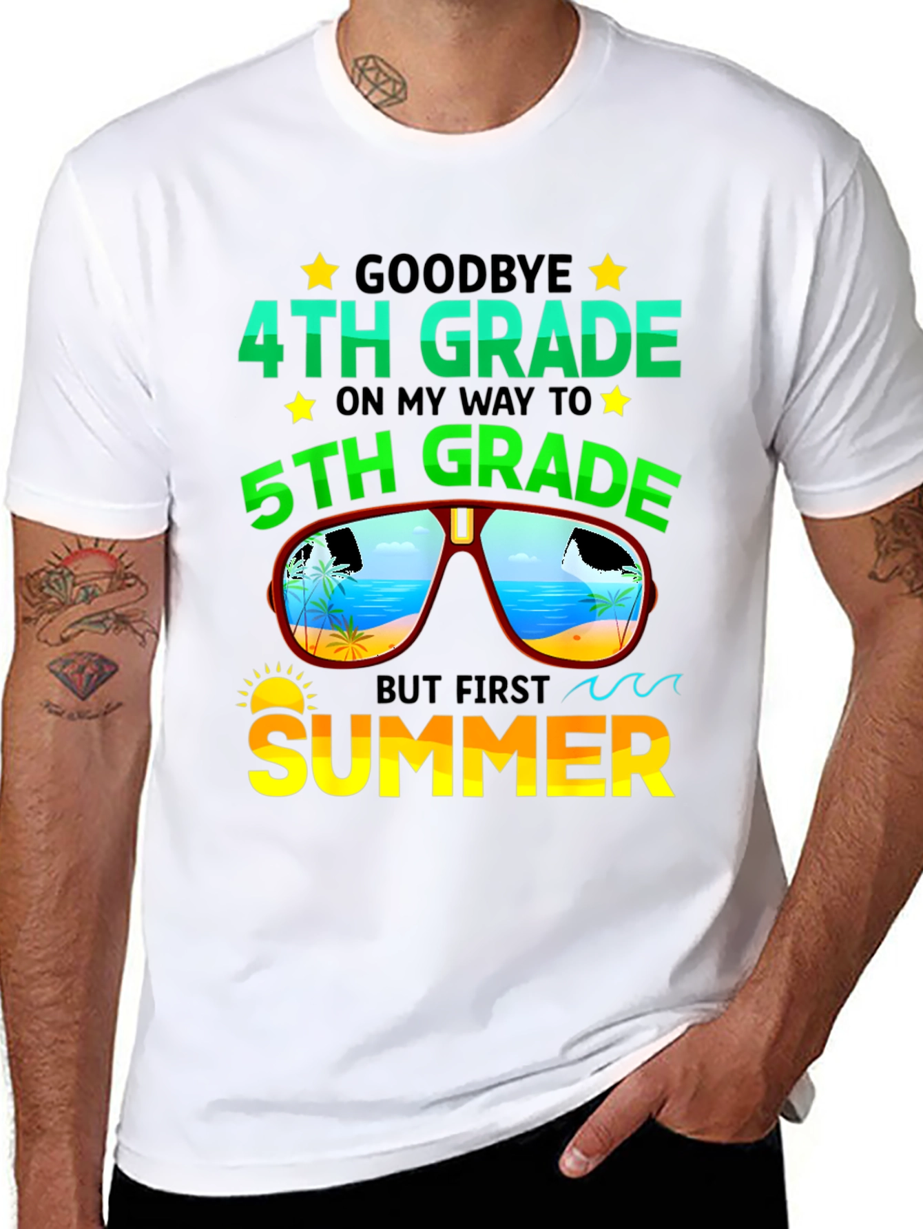 Goodbye 4th Grade Summer T-Shirt