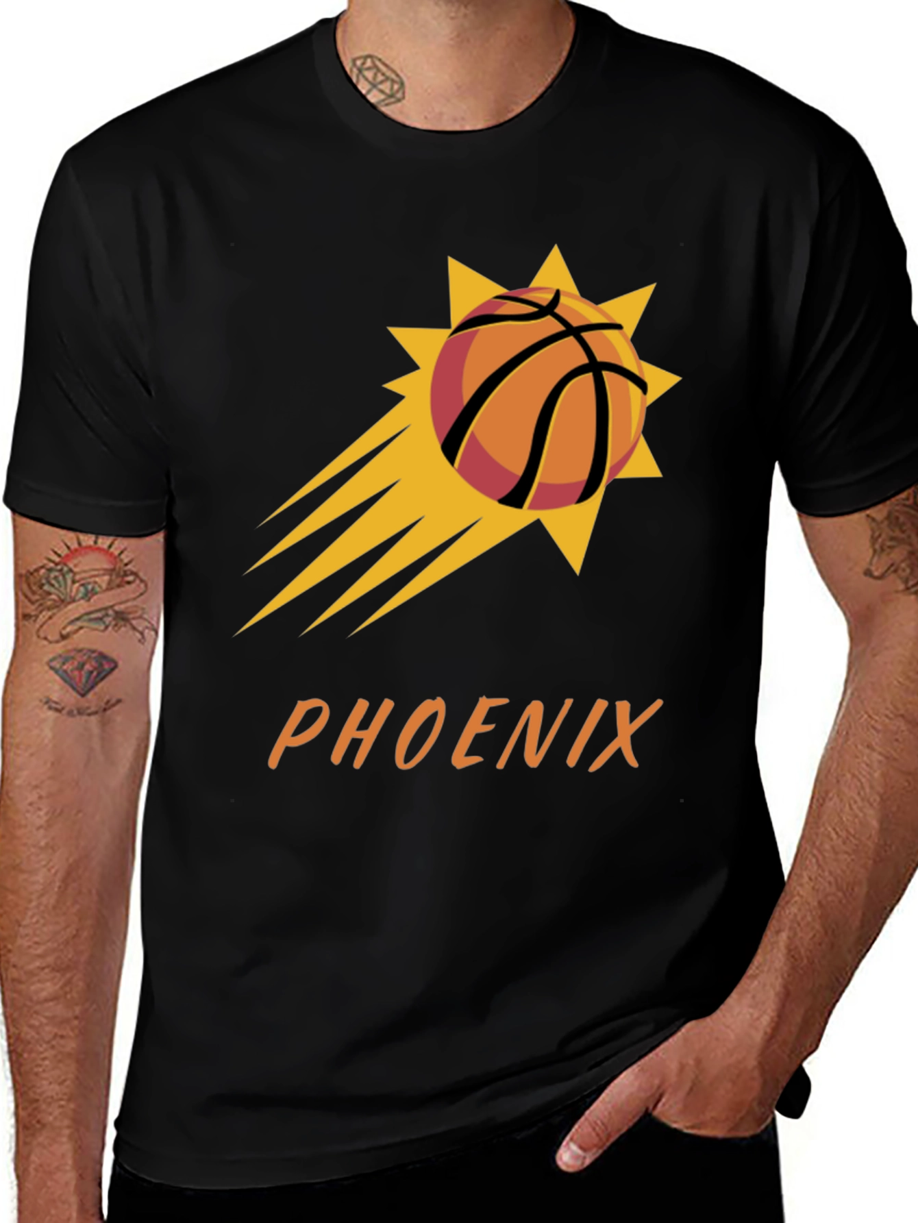 Phoenix Basketball Graphic T-Shirt
