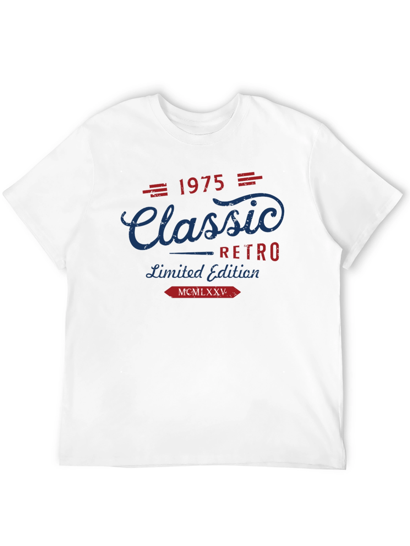 Classic Retro 1975 Limited Edition Graphic Tee