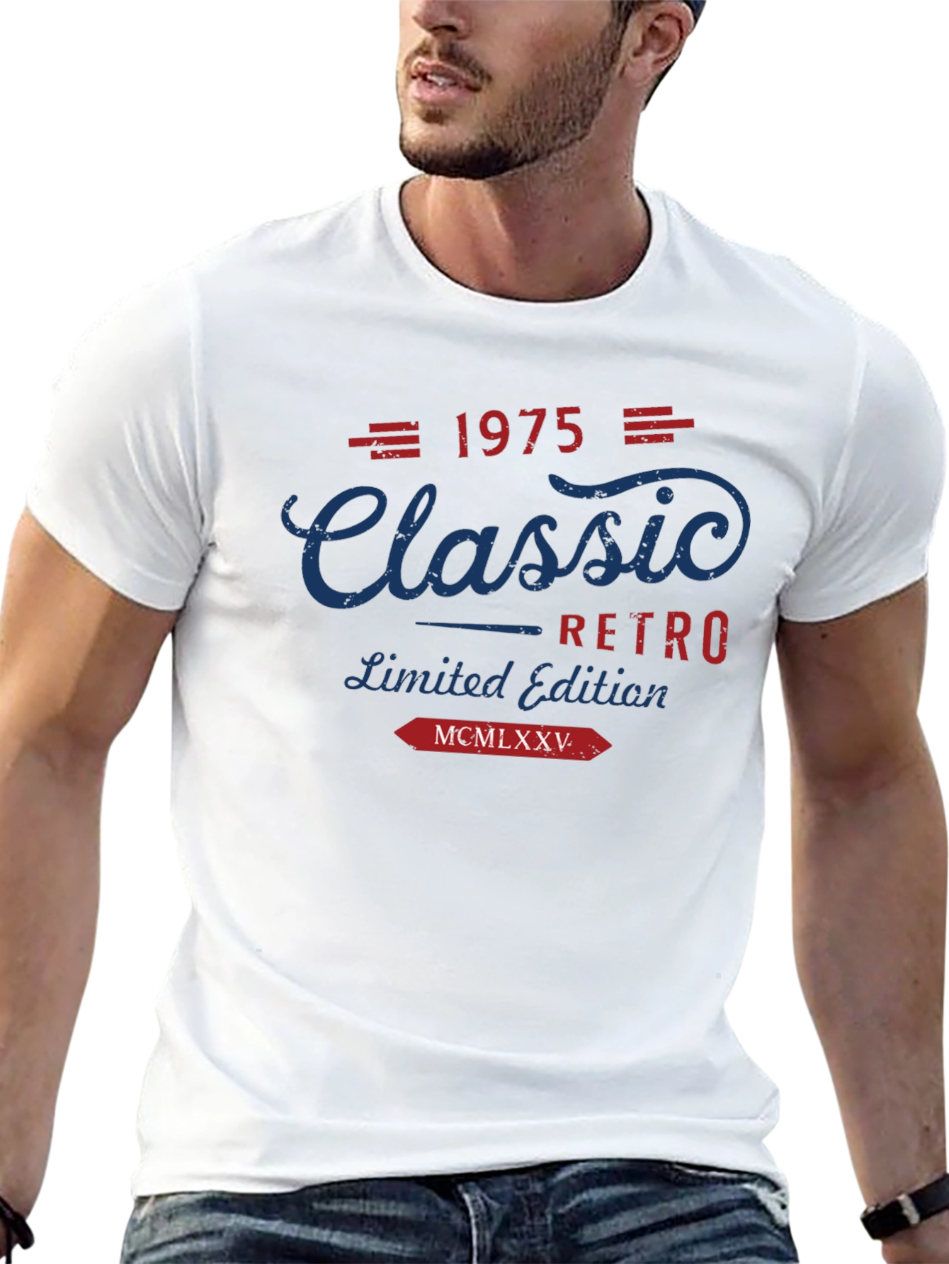Classic Retro 1975 Limited Edition Graphic Tee
