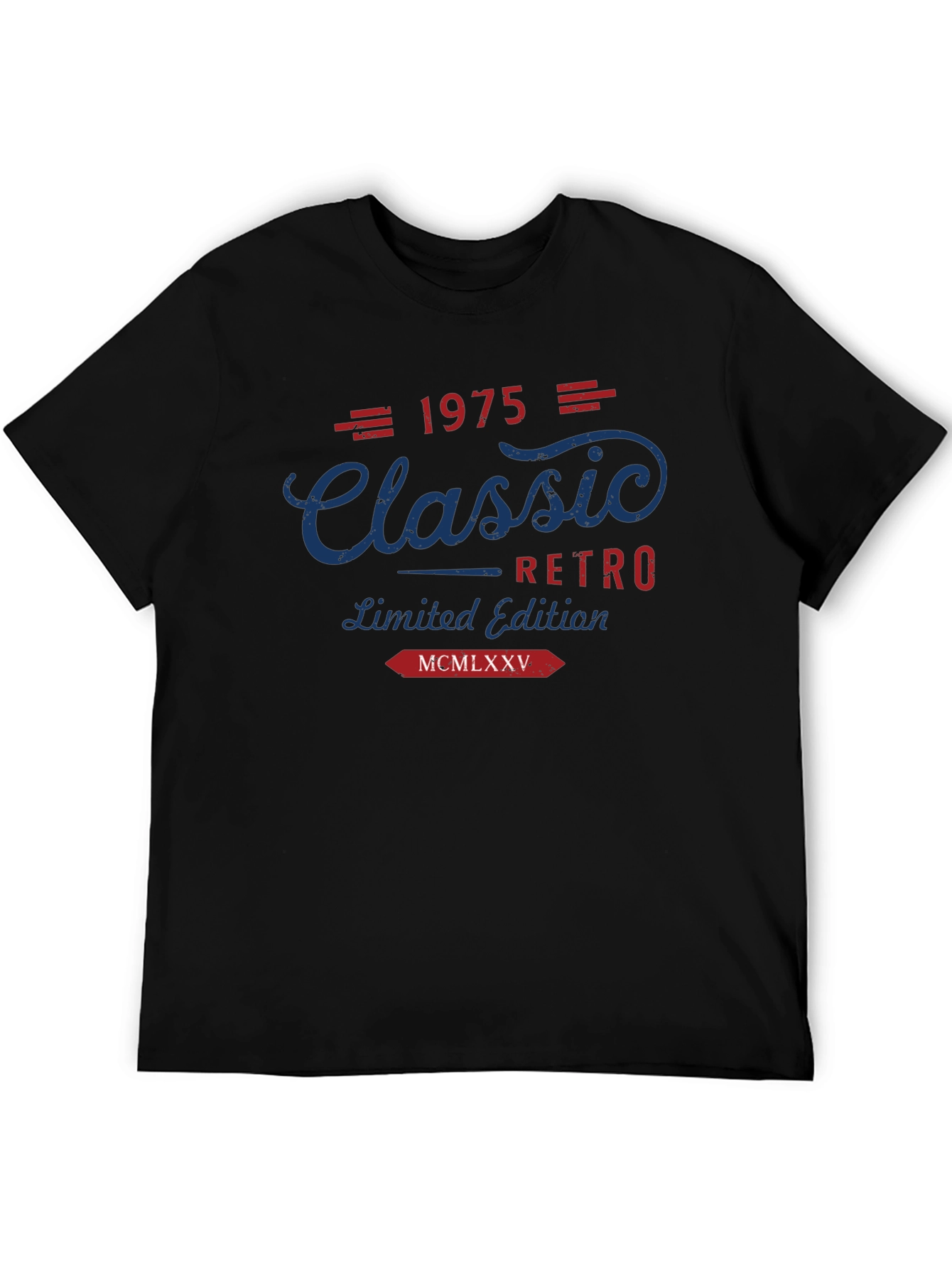 Classic Retro 1975 Limited Edition Graphic Tee