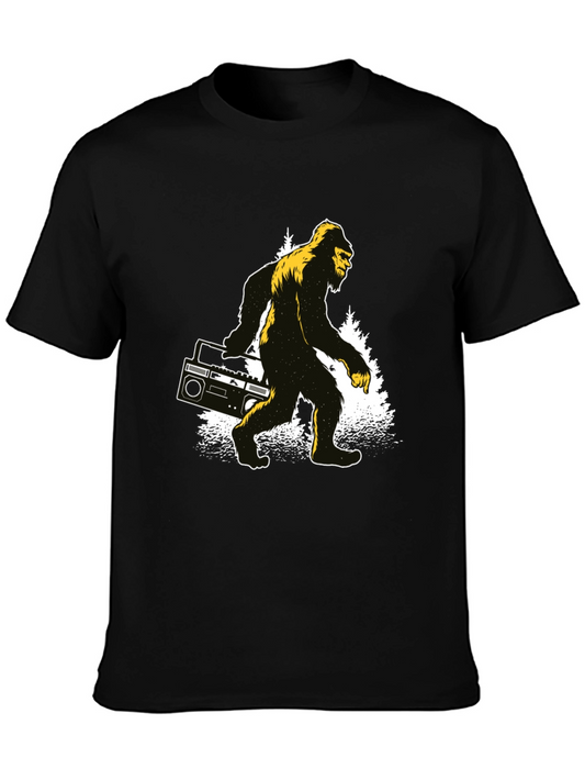 Bigfoot Boombox Graphic T-Shirt