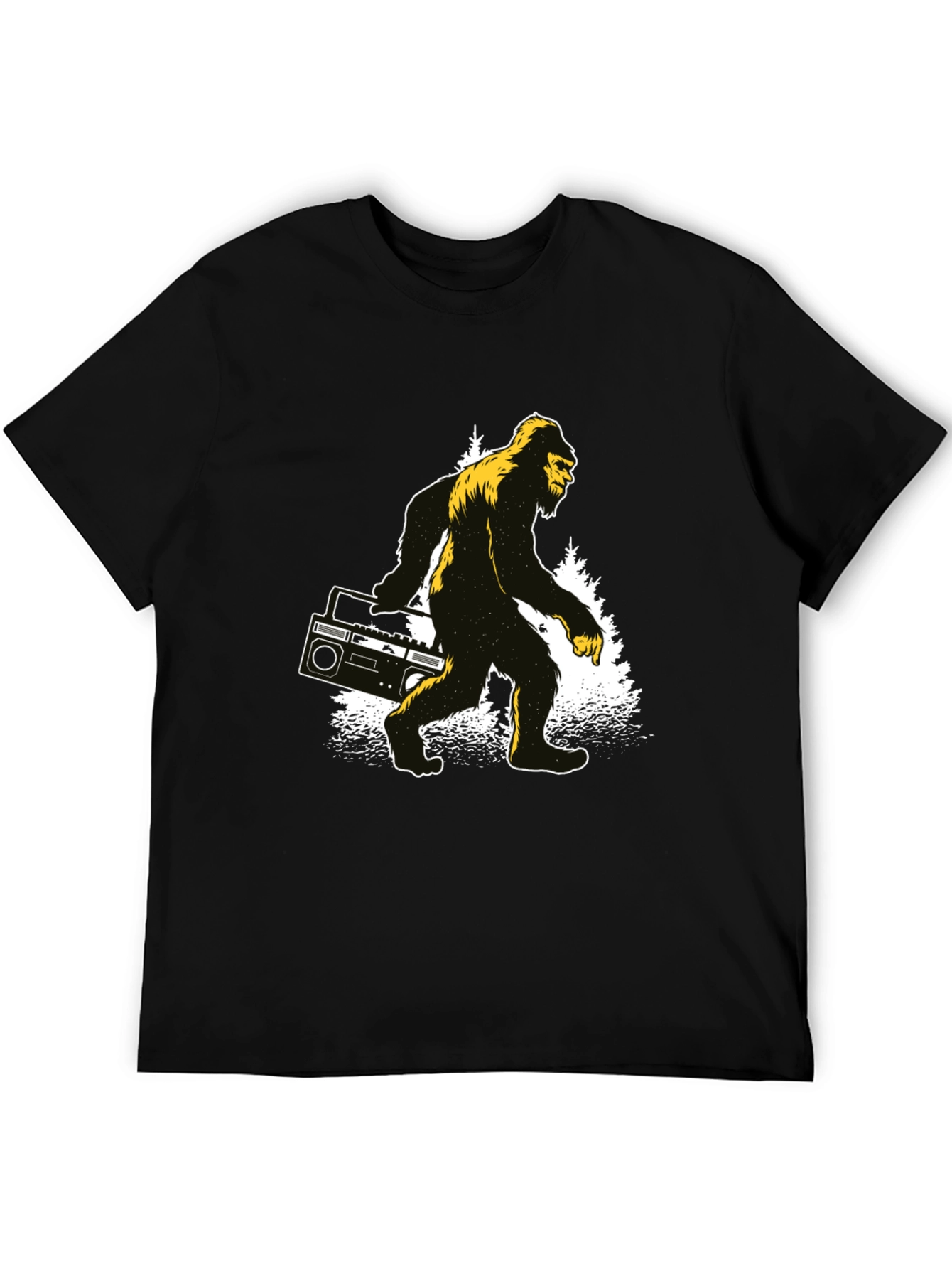 Bigfoot Boombox Graphic T-Shirt