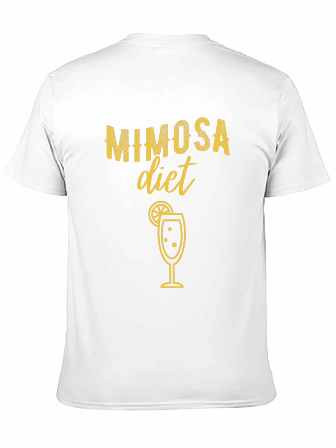 Mimosa Diet Graphic T-Shirt - Black