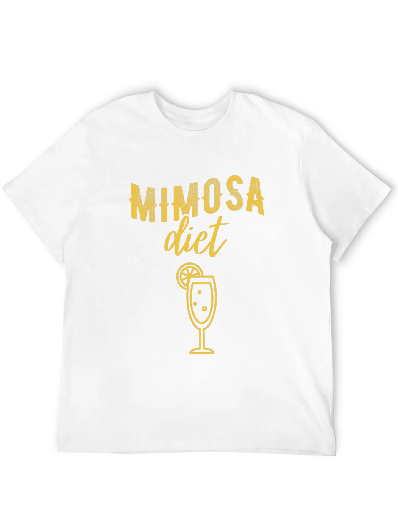 Mimosa Diet Graphic T-Shirt - Black