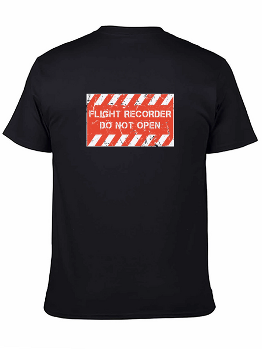 Flight Recorder - Do Not Open T-Shirt