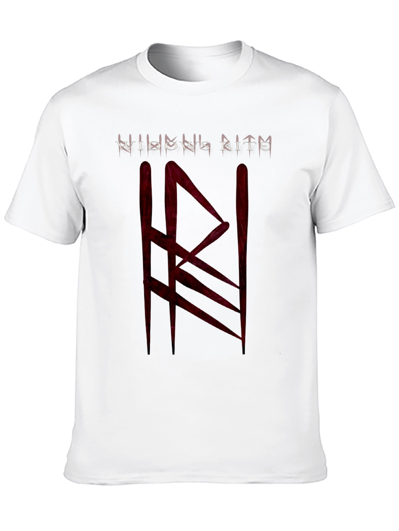 Widows Bite Graphic Tee - Black Cotton T-Shirt