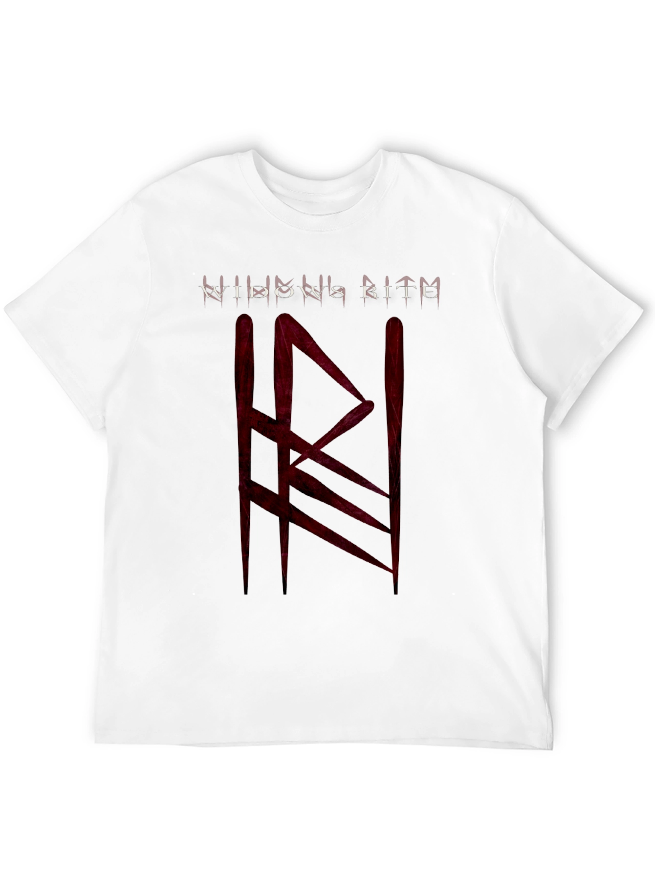 Widows Bite Graphic Tee - Black Cotton T-Shirt
