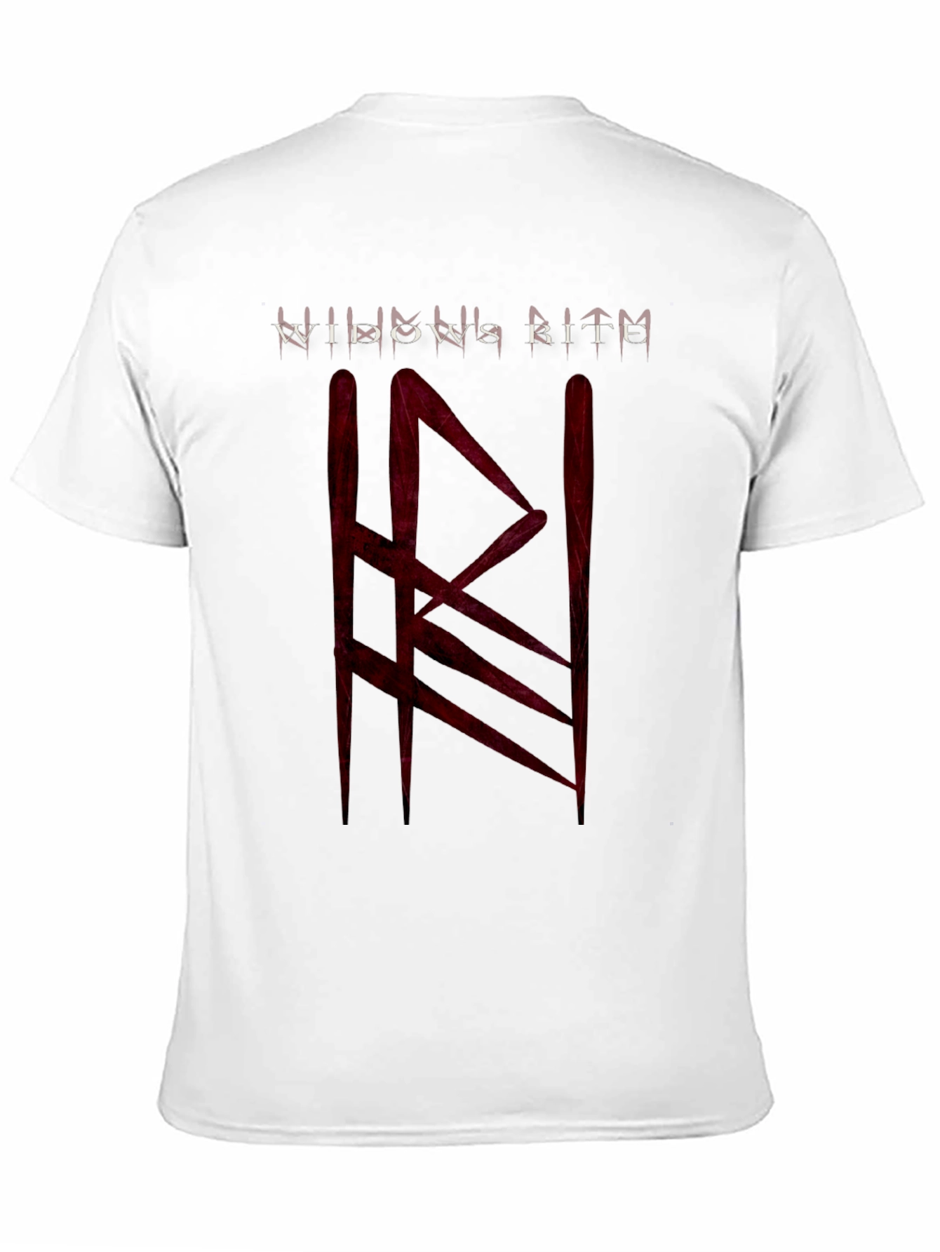 Widows Bite Graphic Tee - Black Cotton T-Shirt