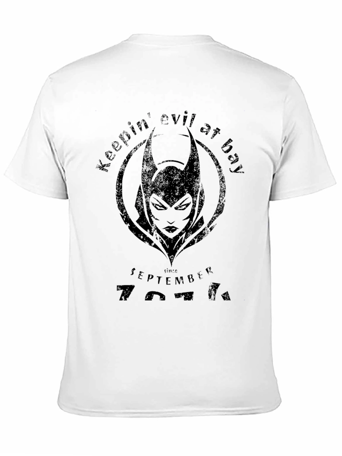 Keepin Evil at Bay Black T-Shirt