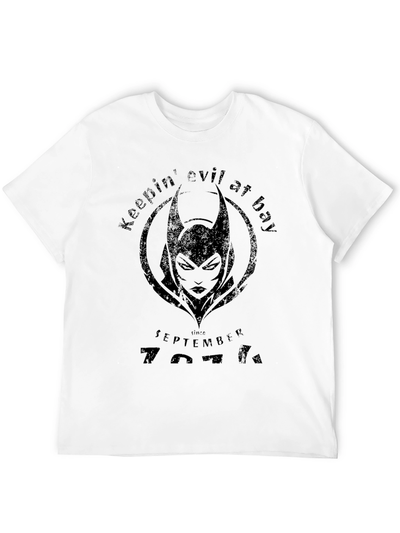 Keepin Evil at Bay Black T-Shirt