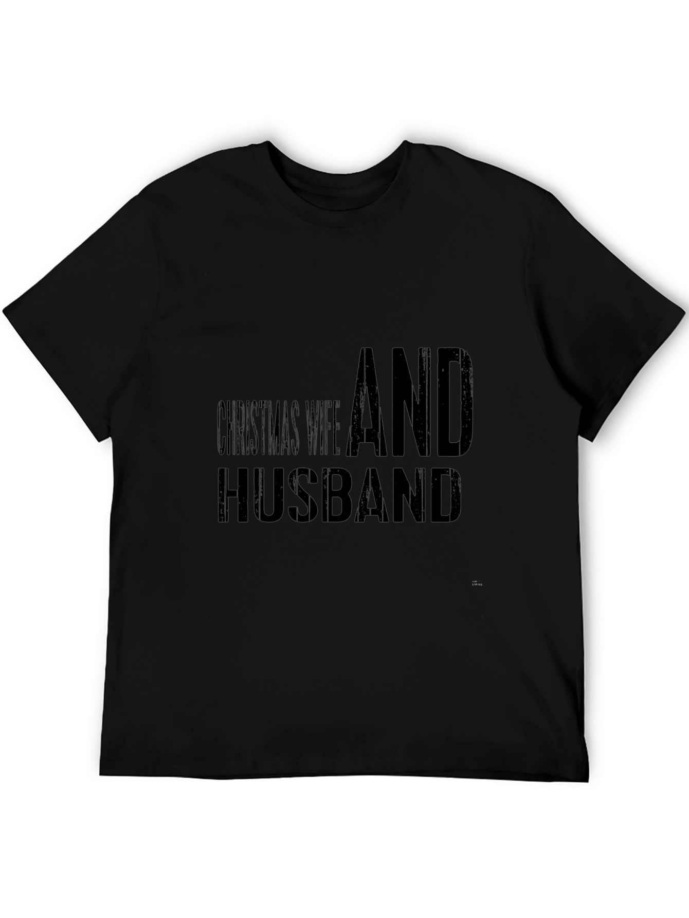 Christmas Wife And Husband Matching T-Shirt