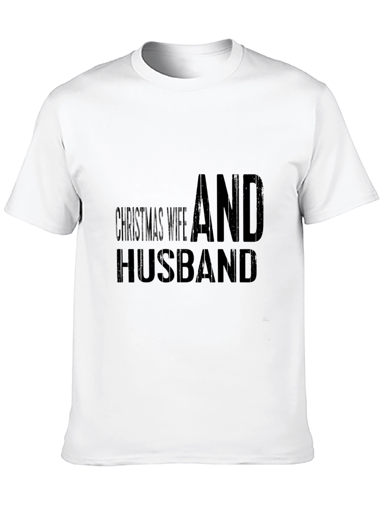 Christmas Wife And Husband Matching T-Shirt