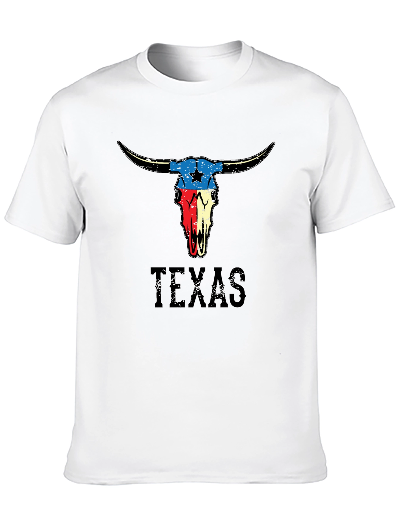 Texas Bull Skull Graphic Tee
