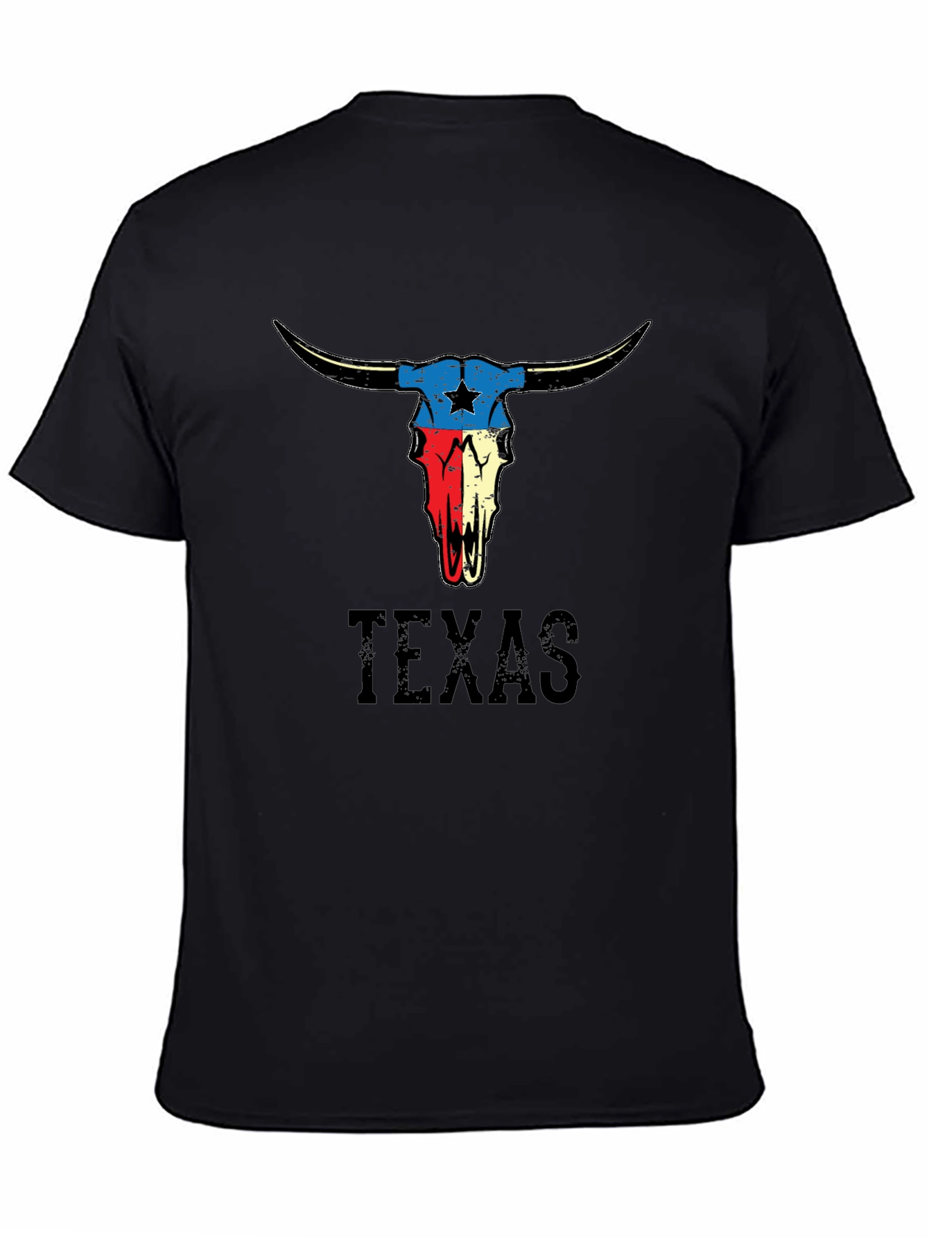 Texas Bull Skull Graphic Tee