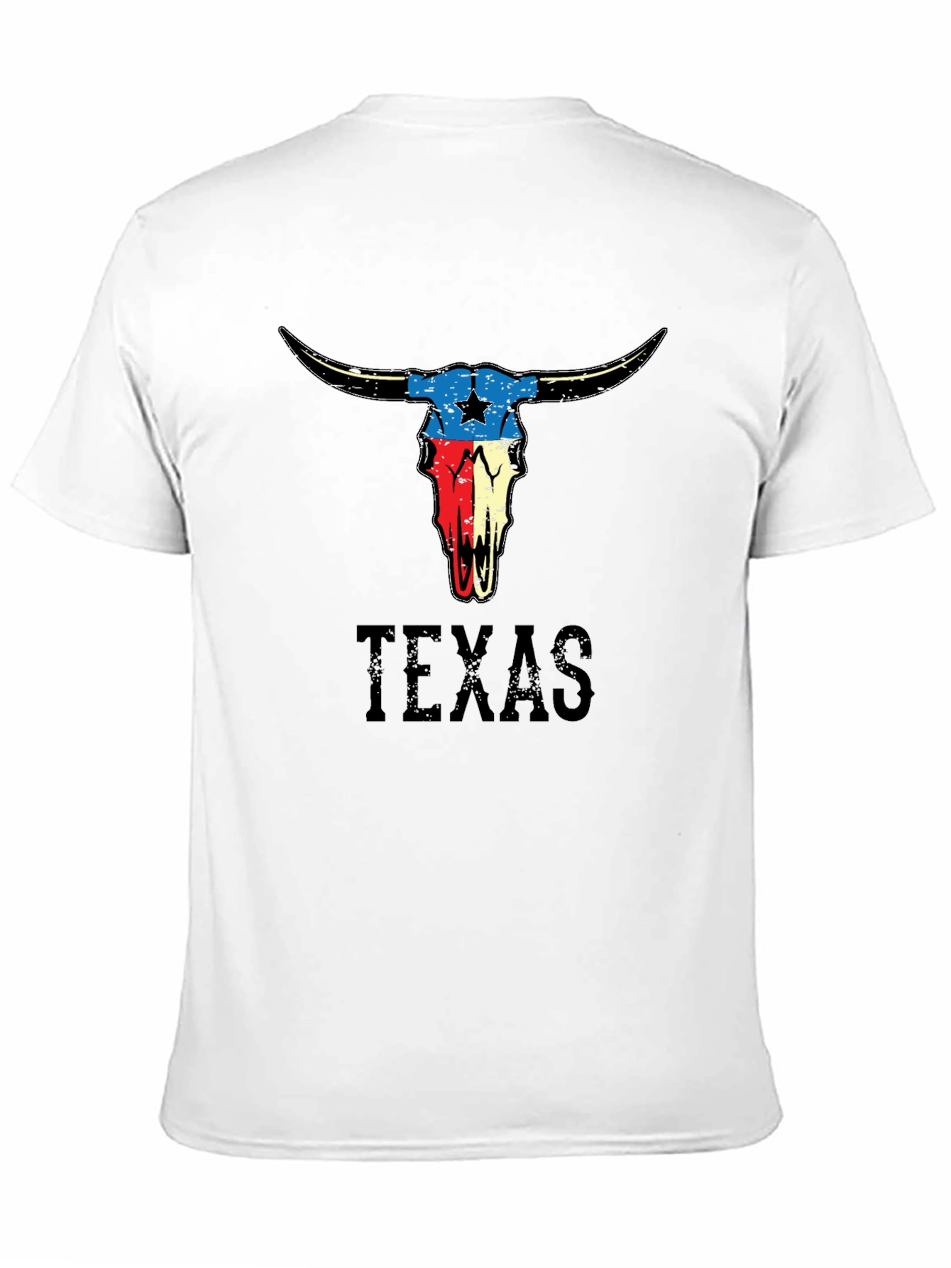 Texas Bull Skull Graphic Tee